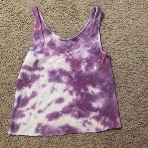 Tie dyed tank top